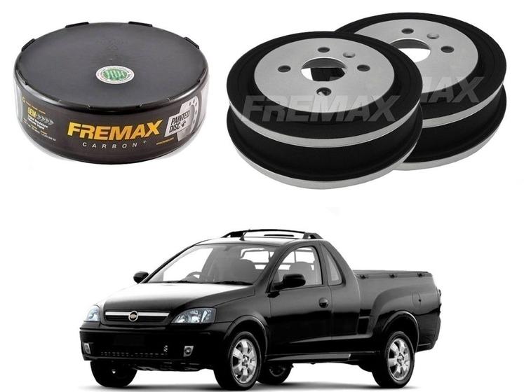 Imagem de Tambor freio traseiro fremax chevrolet montana 1.8 2003 a 2010