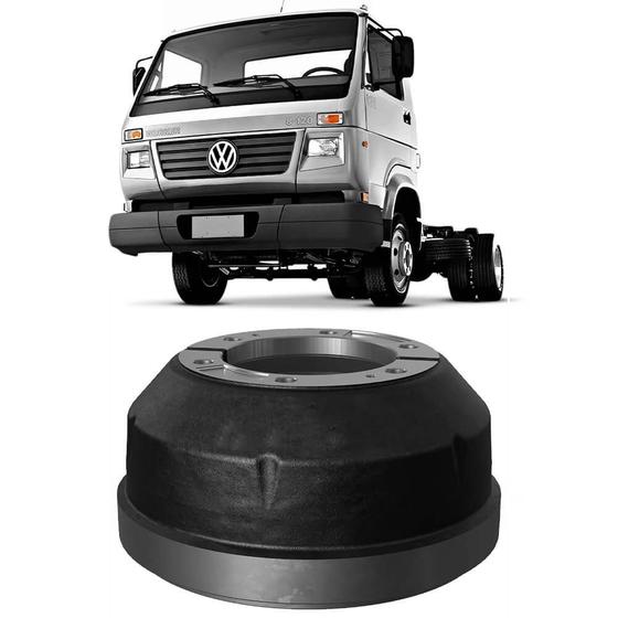 Imagem de Tambor Freio Volkswagen 8-120 8-150 9-150 Traseiro Sem Cubo 6 Furos Frum 3691