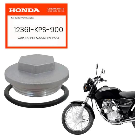 Imagem de Tampa Bujao Oleo Anel Honda Cg Titan 125