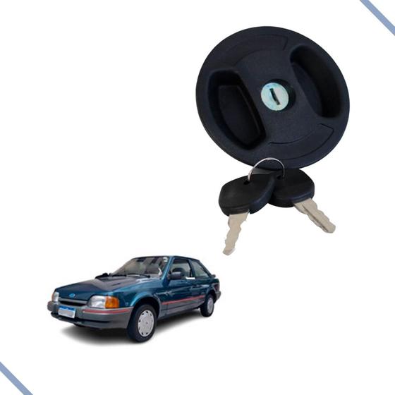 Imagem de Tampa Combustível Com Chave Escort Até 1987 Todos Com Chave