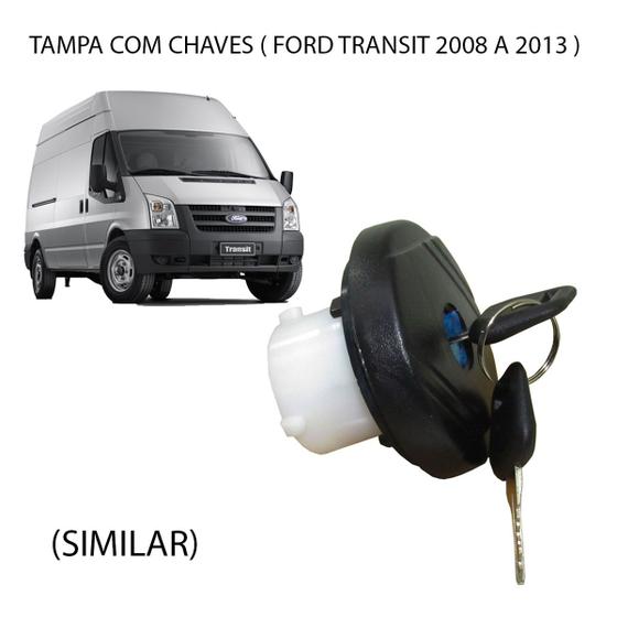 Imagem de Tampa de Combustivel Com Chave Ford Transit 2008 a 2013