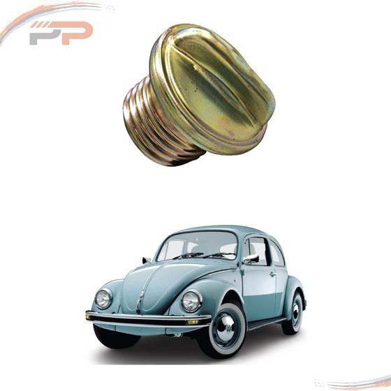 Imagem de Tampa De Combustível Fusca 1300 67 A 86 Vedada Com Rosca F103