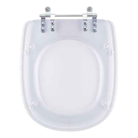 Tampa de Vaso Acrilico Transparente Donna para bacia Santamarina 6lpf