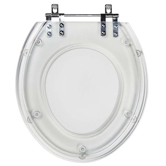 Tampa de Vaso Acrilico Transparente Eco para bacia Celite 6lpf