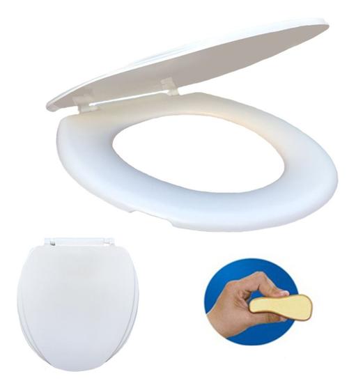 Tampa De Vaso Assento Sanitário Almofadado Oval Deca Icasa Logasa Barata Menor preço em Tampa De Vaso Assento Sanitário Almofadado Oval Deca Icasa Logasa Barata