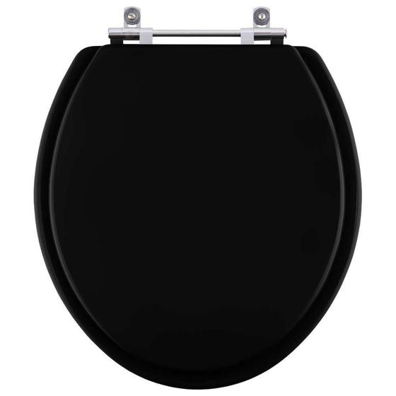 Tampa de Vaso Sabara Preto Para Bacia Icasa - Pontto Lavabo Imagem de Tampa de Vaso Sabara Preto Para Bacia Icasa
