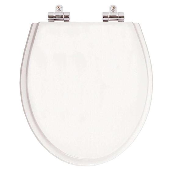 Tampa de Vaso Sanitário com Amortecedor Windsor Branco para bacia Deca Menor preço em Tampa de Vaso Sanitário com Amortecedor Windsor Branco para bacia Deca