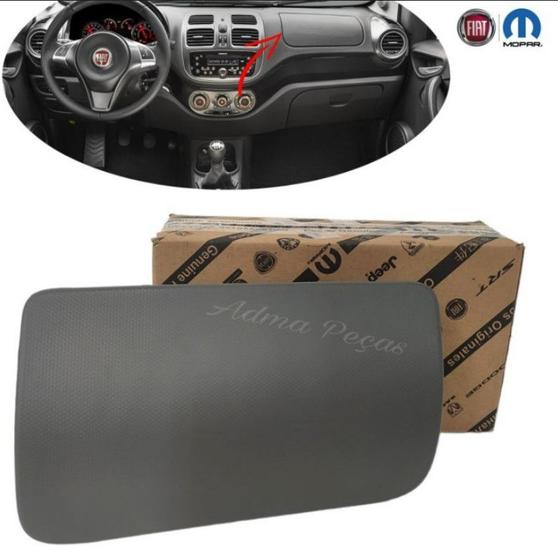 Imagem de Tampa Falso Airbag Fiat Palio Attractive 2012 2013 2014 2015 2016 2017 Original