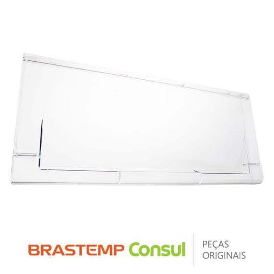 Tampa Frontal da Gaveta de Legumes W10331995 Geladeira Brastemp Consul BRE50N BRE51N BRM50N CRM52A Menor preço em Tampa Frontal da Gaveta de Legumes W10331995 Geladeira Brastemp Consul BRE50N BRE51N BRM50N CRM52A