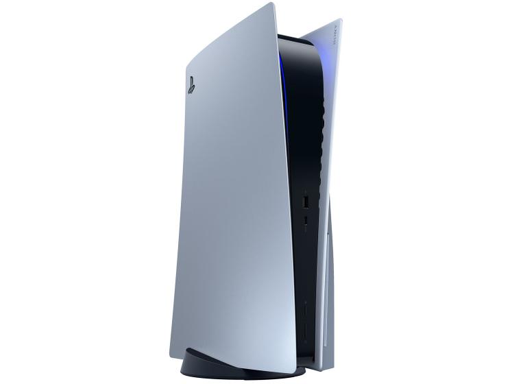 Tampa para PS5 Sterling Silver Sony PlayStation Imagem de Tampa para PS5 Sterling Silver Sony PlayStation