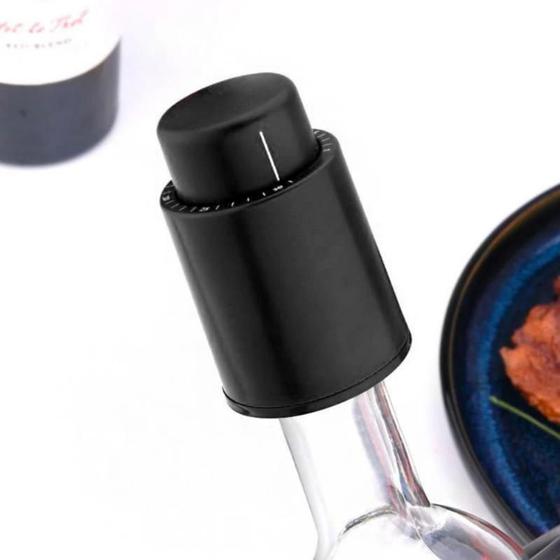 Tampa Seladora A Vácuo Plástico Garrafa Vinho Champagnes Fechamento Hermético Bebidas Portátil Manual Preservação Menor preço em Tampa Seladora A Vácuo Plástico Garrafa Vinho Champagnes Fechamento Hermético Bebidas Portátil Manual Preservação