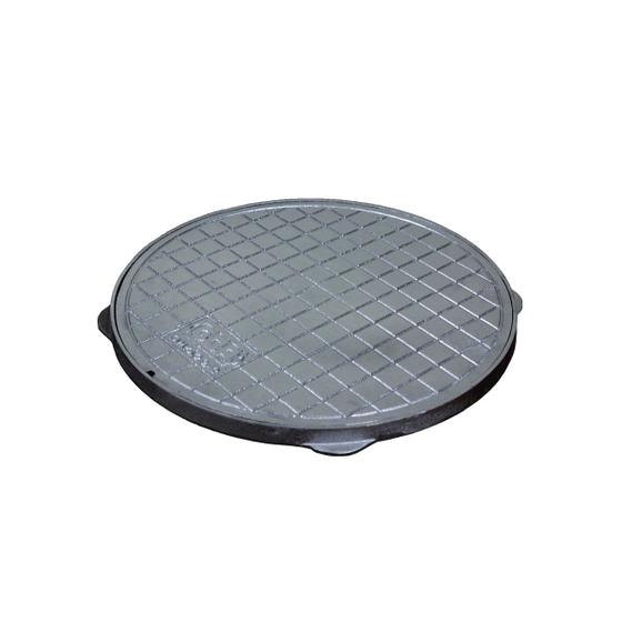 Imagem de Tampa Tampão de Chão T050 em Alumínio Circular Simples 50cm