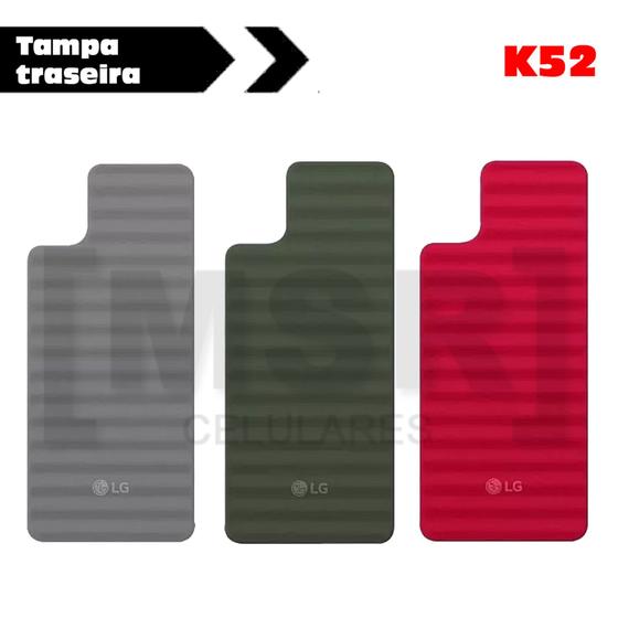 Imagem de Tampa traseira celular LG modelo K52