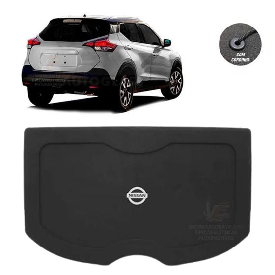 Imagem de Tampao bagagito nissan kicks 2016 a 2020 preto porta malas