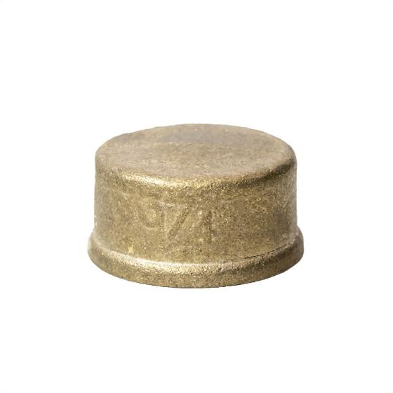Tampão Plug Caps Fêmea De 3/4 Latão Amarelo - Js Metais Imagem de Tampão Plug Caps Fêmea De 3/4 Latão Amarelo