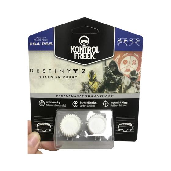 Imagem de Tampas Analógicas Galaxy High-rise Para Controlador Ps4 Ps5 Kontrolfreek Performance Silicone