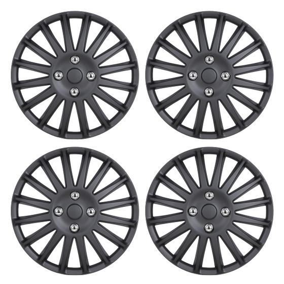 Imagem de Tampas de Cubo Universais R15 I1MOTOR - Conjunto de 4 para Carro
