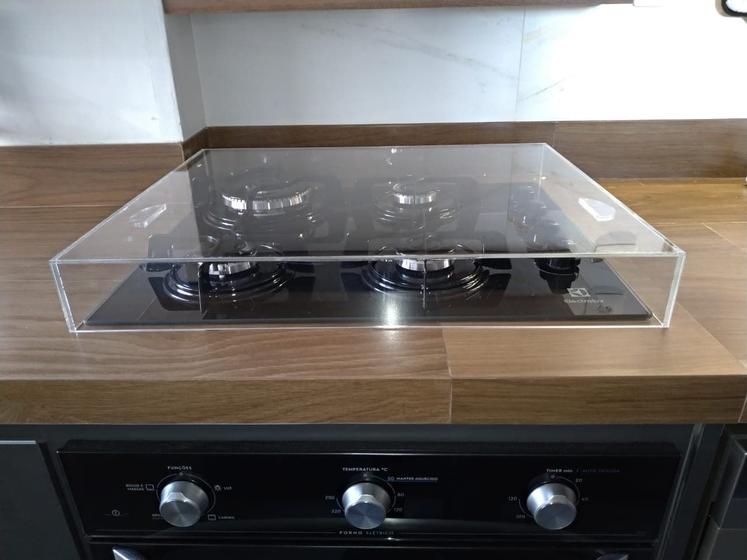 Tampo acrílico para fogão cooktop 2 bocas é boa?