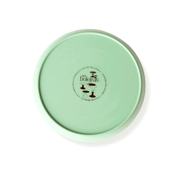 Imagem de Tampo Cogumelo Fosco - 210mm - Verde Menta - 1 unidade - Só Boleiras - Rizzo