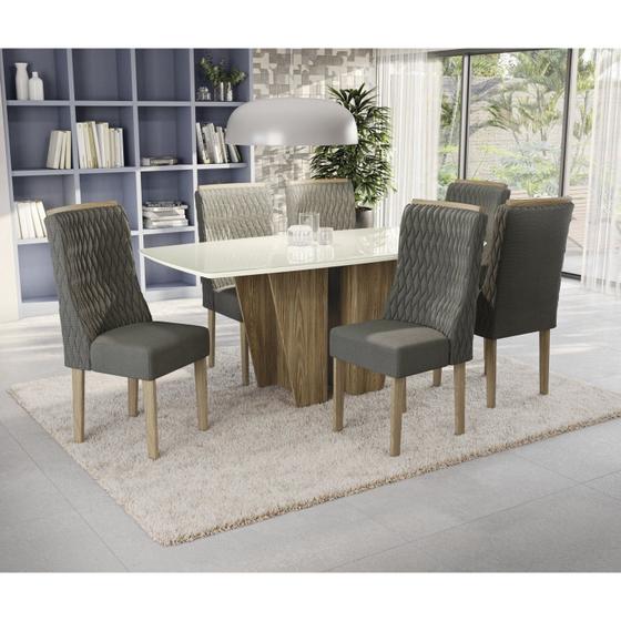 Imagem de Tampo de Mesa de Jantar com Vidro 170x90