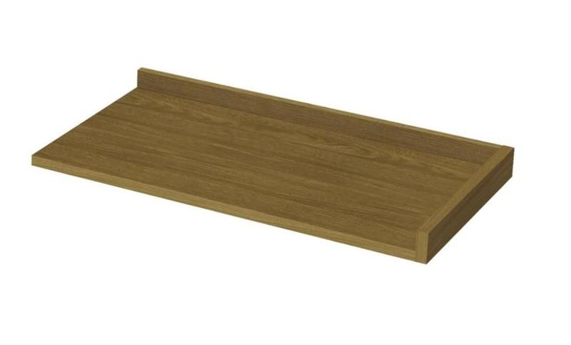Tampo para Balcão Canto Reto Nature - Henn Menor preço em Tampo para Balcão Canto Reto Nature - Henn