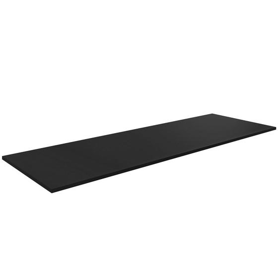 Imagem de Tampo Para Balcão de Cozinha 160cm MDP Ônix - AJL Móveis