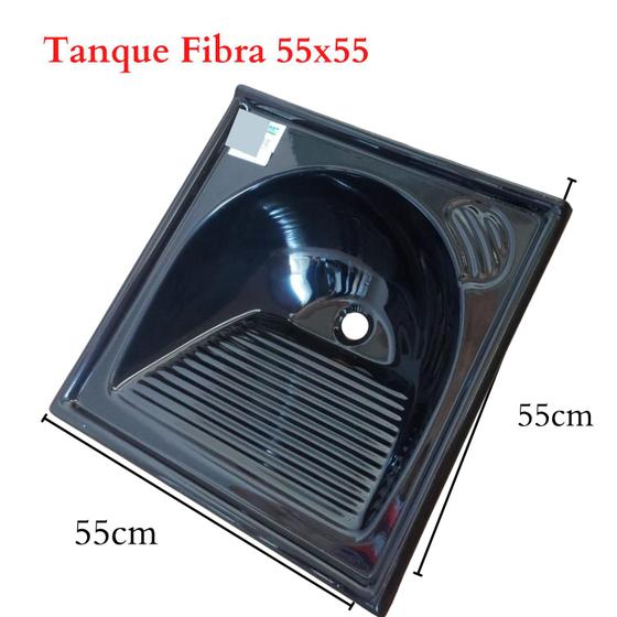 Tanque 1 bojo 55cmX55cm Lavanderia. Menor preço em Tanque 1 bojo 55cmX55cm Lavanderia.
