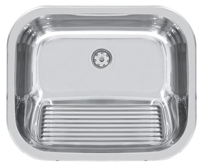 Imagem de Tanque de Encaixe Tramontina Hera 30 L em Aço Inox Polido 50x40 cm - 94400/407