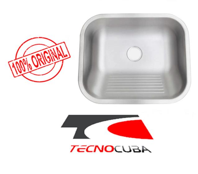 Tanque inox 40x40x22cm (AÇO 304) Acetinado-Tecnocuba Menor preço em Tanque inox 40x40x22cm (AÇO 304) Acetinado-Tecnocuba
