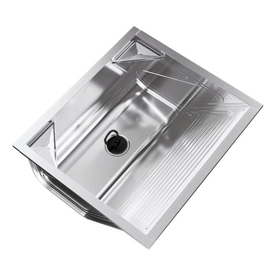 Imagem de Tanque Inox Embutir 48 Litros 608x536x265 Solo