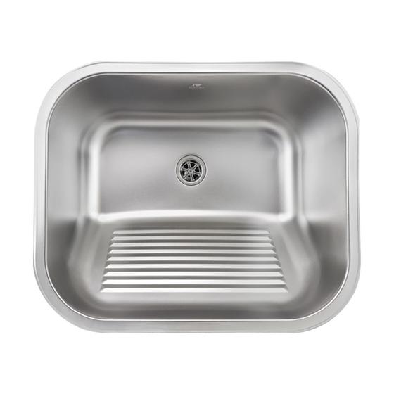 Tanque Lavanderia 55 X 45 Com Válvula Aço Inox 201 Tubrax é boa?