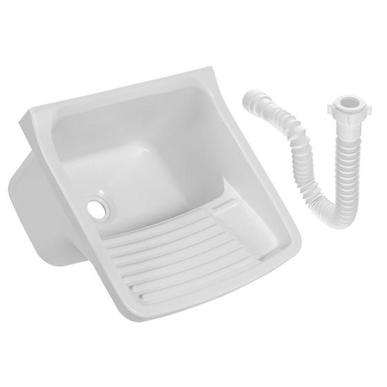 Imagem de Tanque Plástico Astra Com Sifão Universal 47,2X42,8X26,7cm 22L