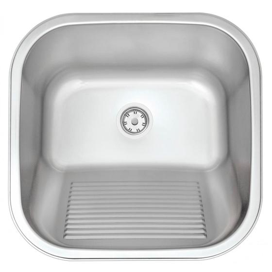 Tanque Tramontina Hera 25 L em Aço Inox Acetinado 40 x 40 cm OUTLET Menor preço em Tanque Tramontina Hera 25 L em Aço Inox Acetinado 40 x 40 cm OUTLET