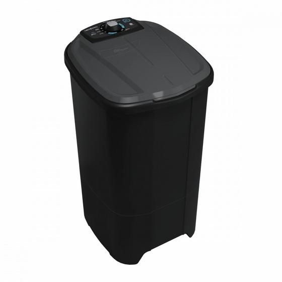 Imagem de Tanquinho Lavadora de Roupas 10 kg 127v Black Newmaq