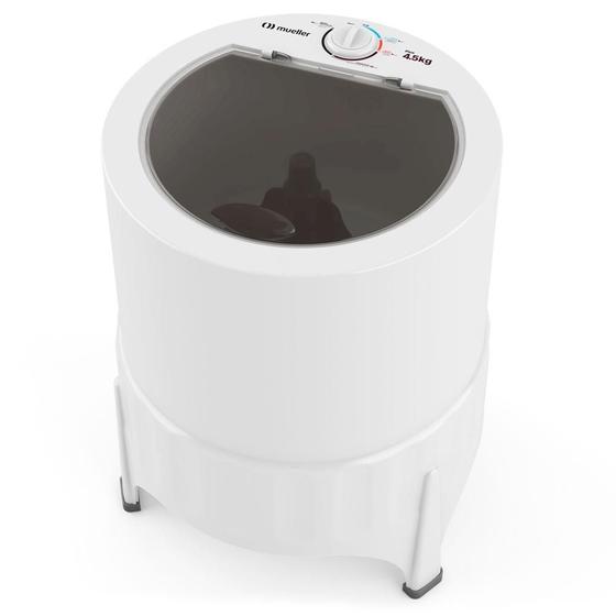 Imagem de Tanquinho/Máquina de lavar roupa Semiautomática Mueller Plus 4.5kg Branca