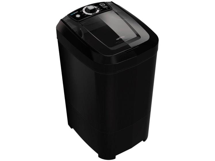 Tanquinho/Máquina de Lavar Roupas Semi-automática 12kg Newmaq, Preto Onix - 220V Menor preço em Tanquinho/Máquina de Lavar Roupas Semi-automática 12kg Newmaq, Preto Onix - 220V