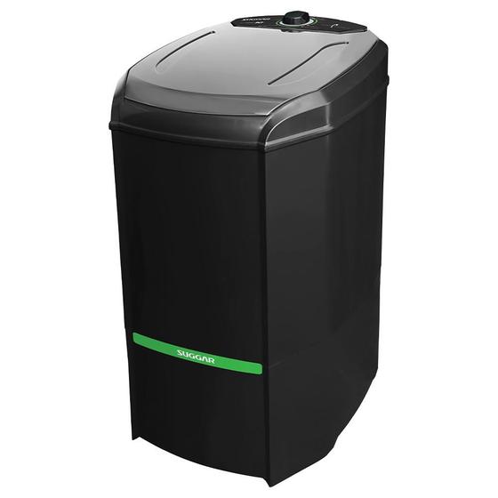 Tanquinho Semiautomático Suggar Lavamax Eco 10kg 127V Preta Menor preço em Tanquinho Semiautomático Suggar Lavamax Eco 10kg 127V Preta