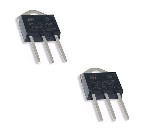 Imagem de Tansistor Bta41600b Triac 2 Unidades bta41 600b novo 600v 40a