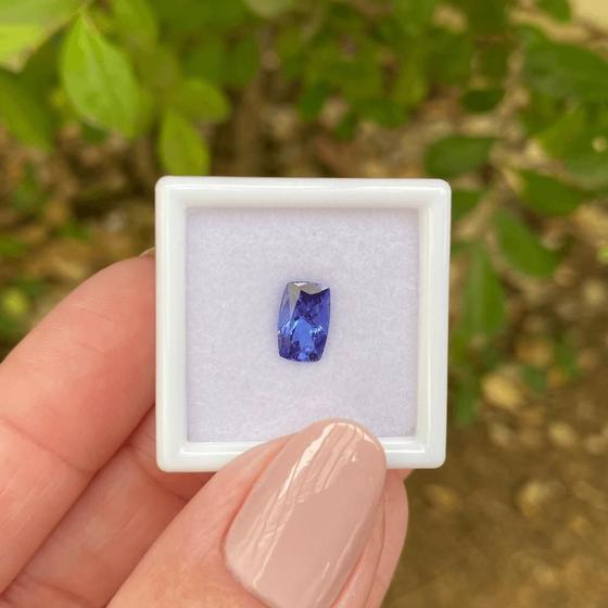 Imagem de Tanzanita Cushion Azul 1,10ct