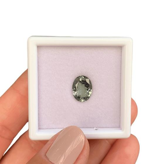 Imagem de Tanzanita Unheated Verde Pavão Oval 2,85ct