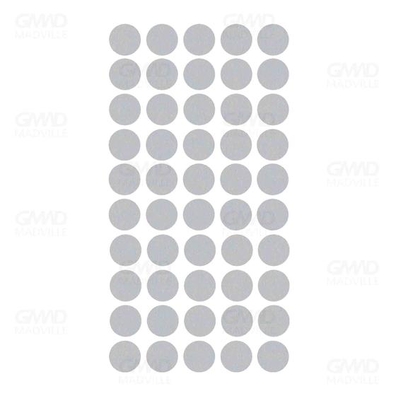 Imagem de Tapa Furo 12mm Prata com 50 Un - J Neto