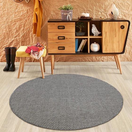Imagem de Tapete 140cm Redondo New Boucle Tapetes São Carlos