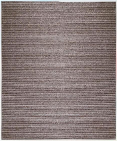 Imagem de Tapete 3D Stripes Taupe 3X4M 300X400Cm Listrado Alto Relevo