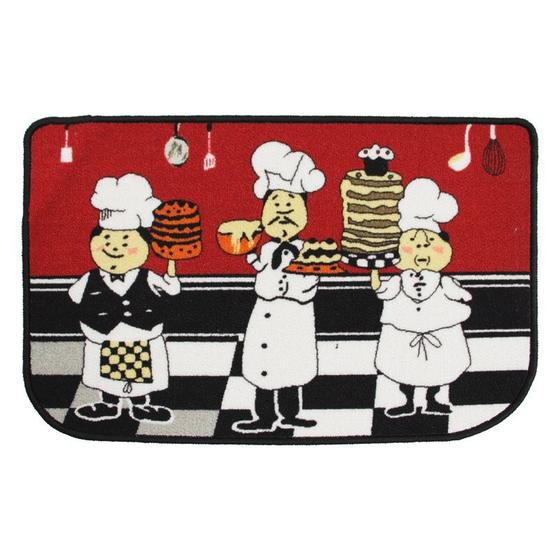 Imagem de Tapete Absorvente Antiderrapante para Cozinha - À Prova de Óleo