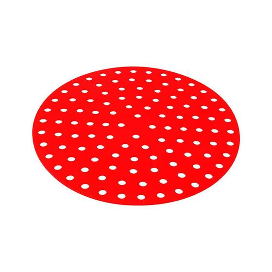 Imagem de Tapete Air Fryer Clink Frit Silicone 19,5 Vermelho