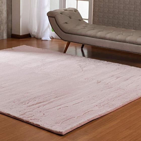 Imagem de Tapete Albany 50cm x 1,00m Rose - Niazitex