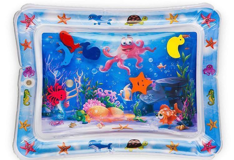 Imagem de Tapete Almofada De Água Inflável Infantil Fundo do Mar - Color Baby