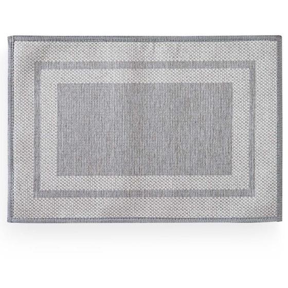 Imagem de Tapete Antiderrapante Decore Multti Jacquard Grey 50x70cm - Kacyumara