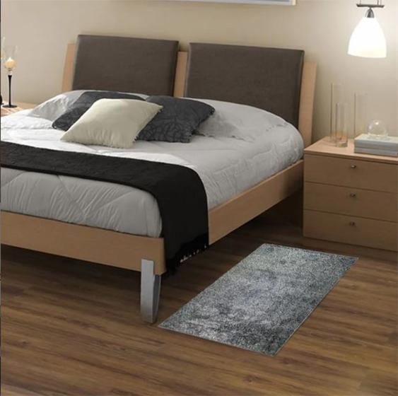 Imagem de Tapete apolo 0,50 x 1,00 100% antiderrapante pelo macio ótimo acabamento sala quarto beira de cama   