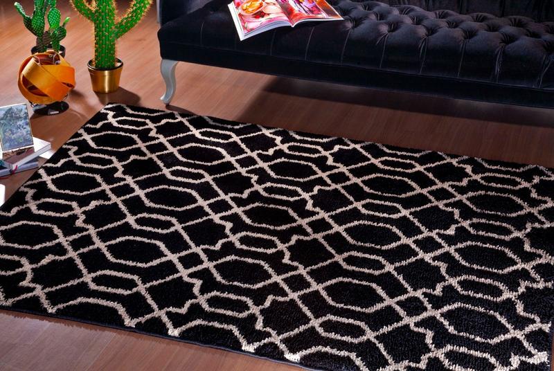 Imagem de Tapete Art 2,00 X 3,00 Cores Variadas Pelo Curto Macio Pousada 100% Antiderrapante Oasis